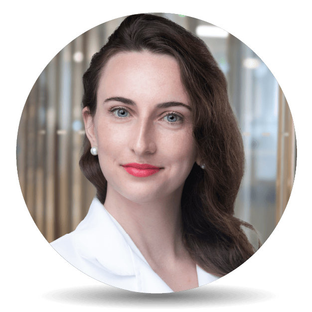 Circuler portrait of Valentina Garbarino