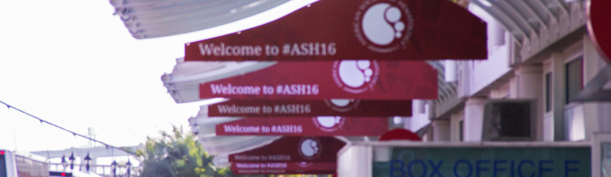 Outside of the ASH 2016 venue