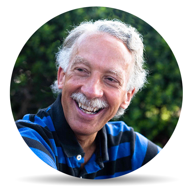 Circular portrait of Joe Beechem