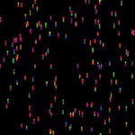 rendering with colors on black background